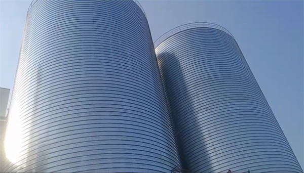 腾冲2座混凝土高架卷板仓