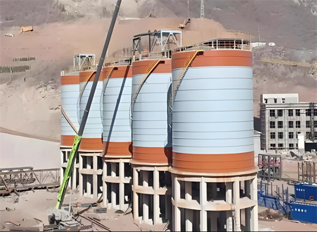 腾冲高架钢板仓